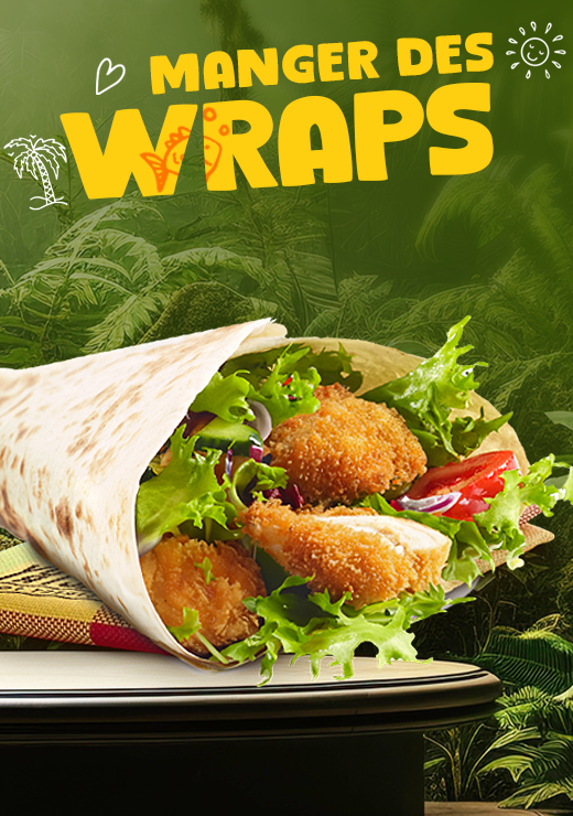 Fast-Food - Commander wraps 